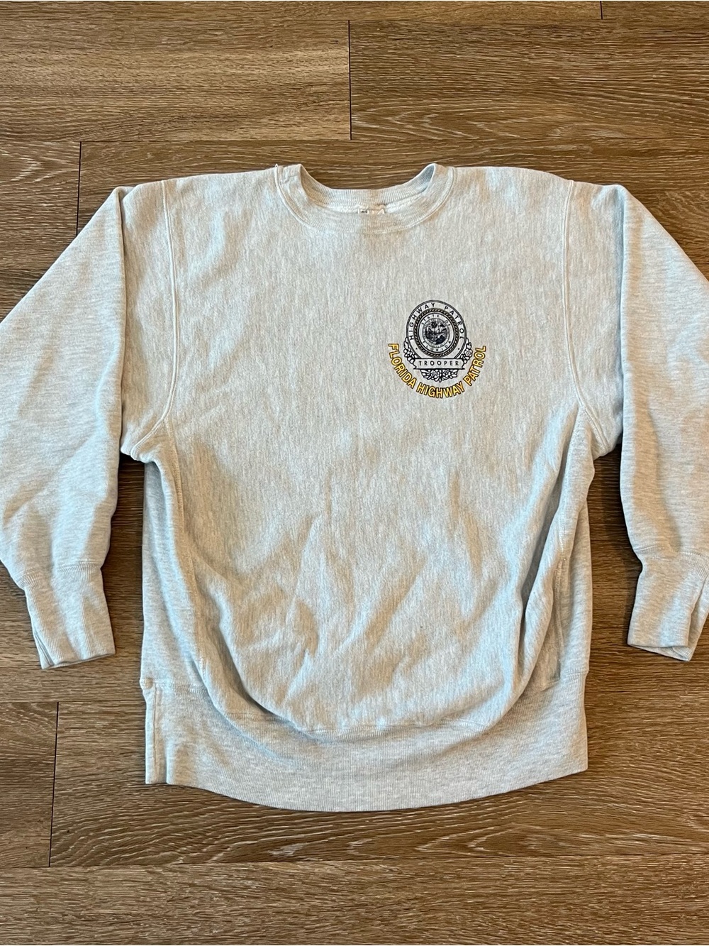 Vintage Sweatshirt L Florida Highway Patrol Trooper